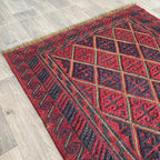 Afghan Mushwani Square Rug