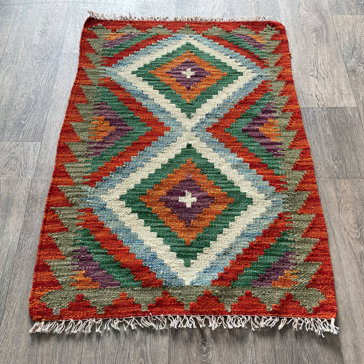 Afghan Kilim Door Mat