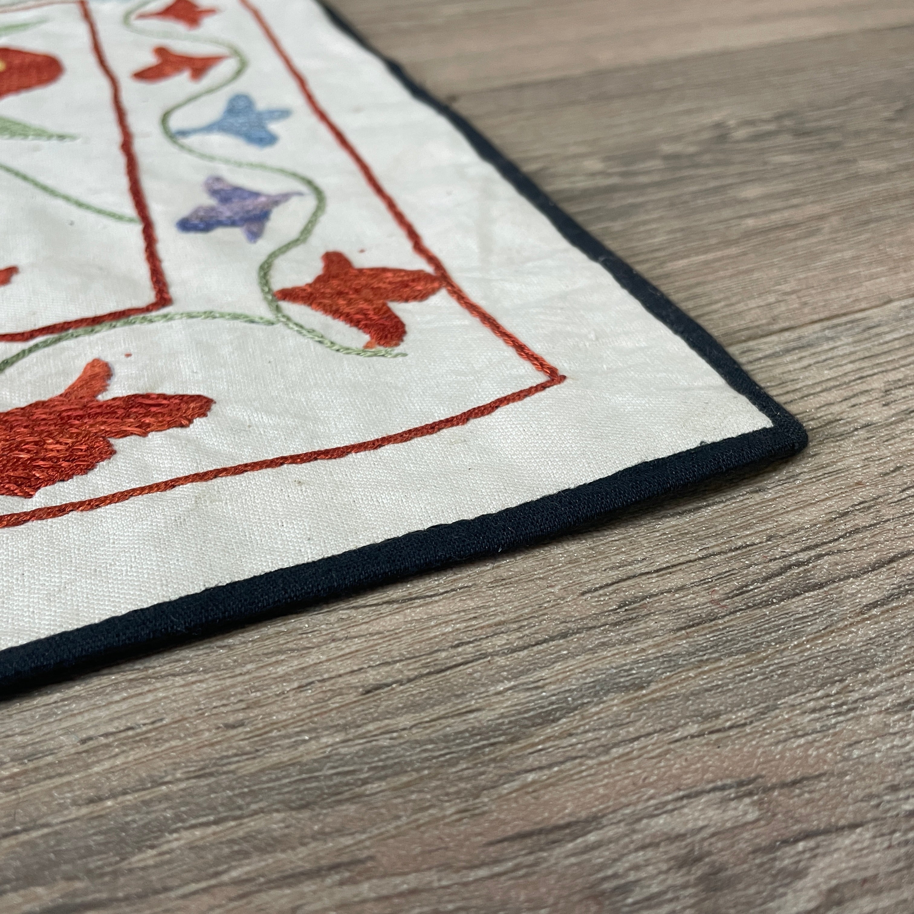 Uzbek Suzani Table Runner