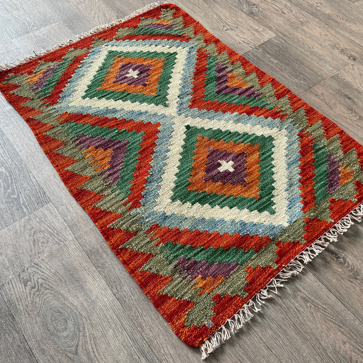 Afghan Kilim Door Mat