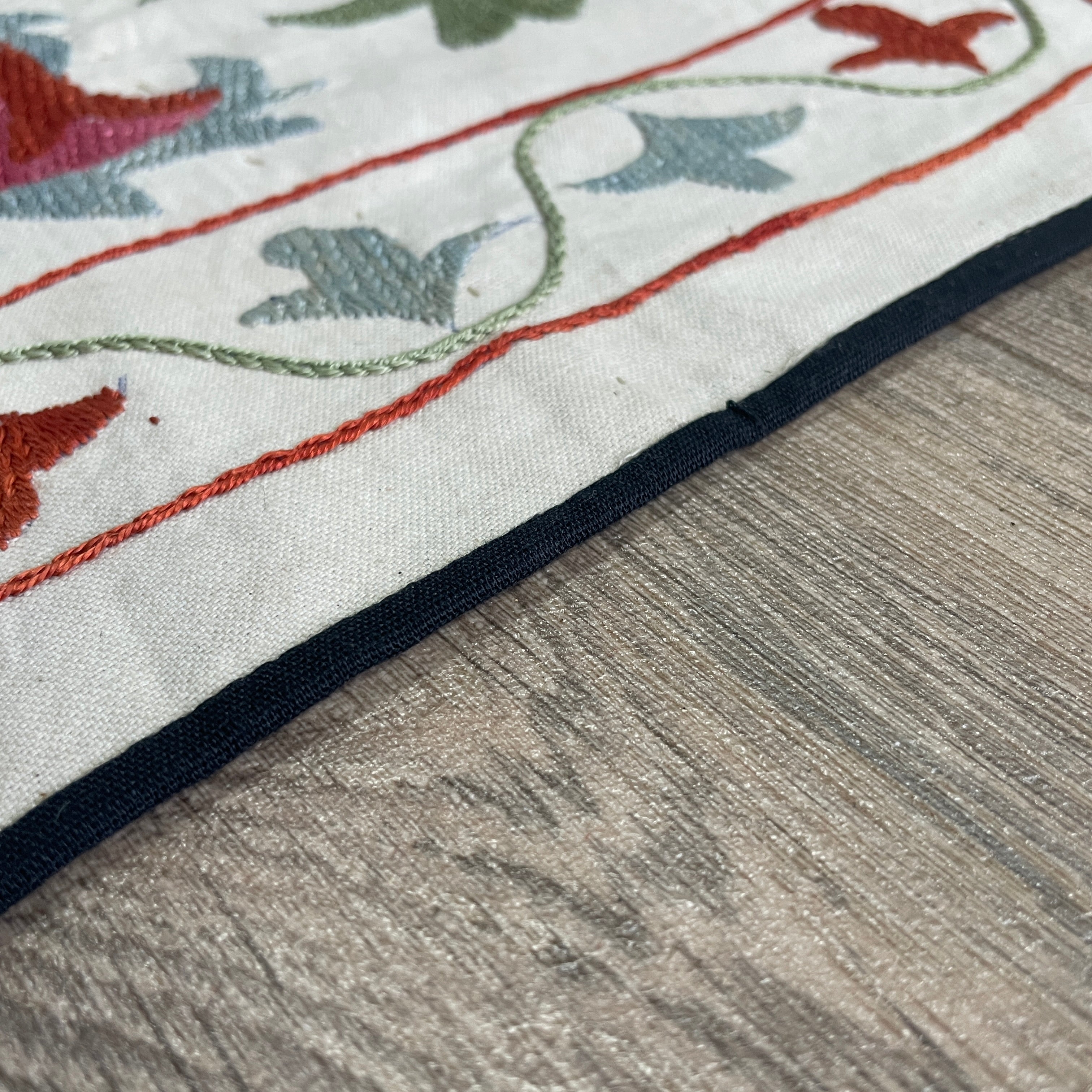 Uzbek Suzani Table Runner