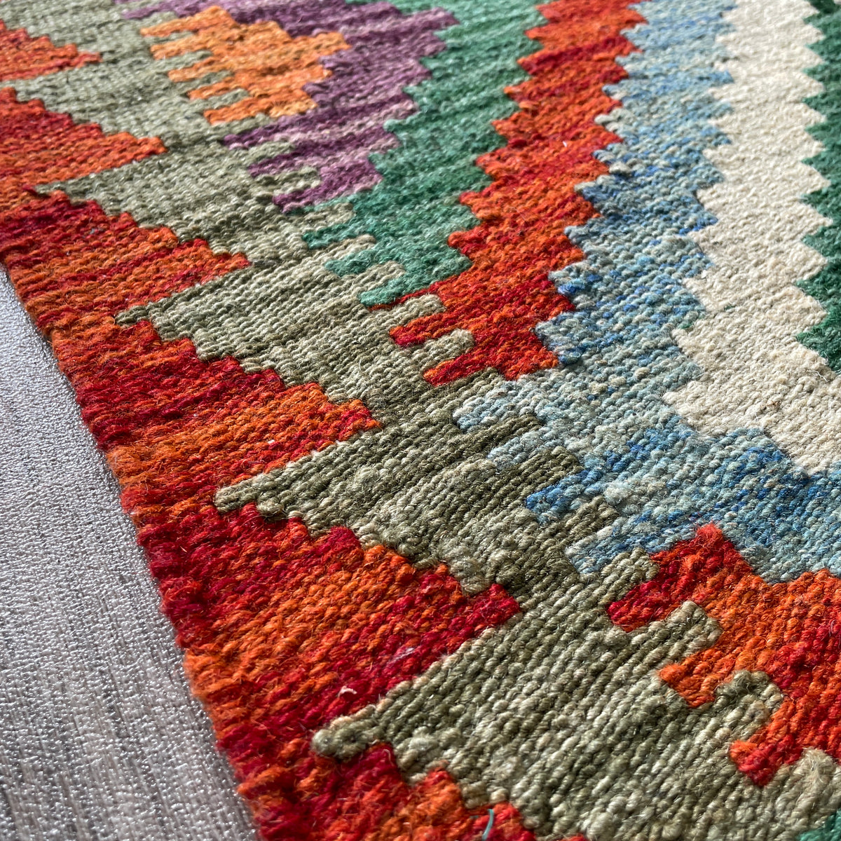 Afghan Kilim Door Mat