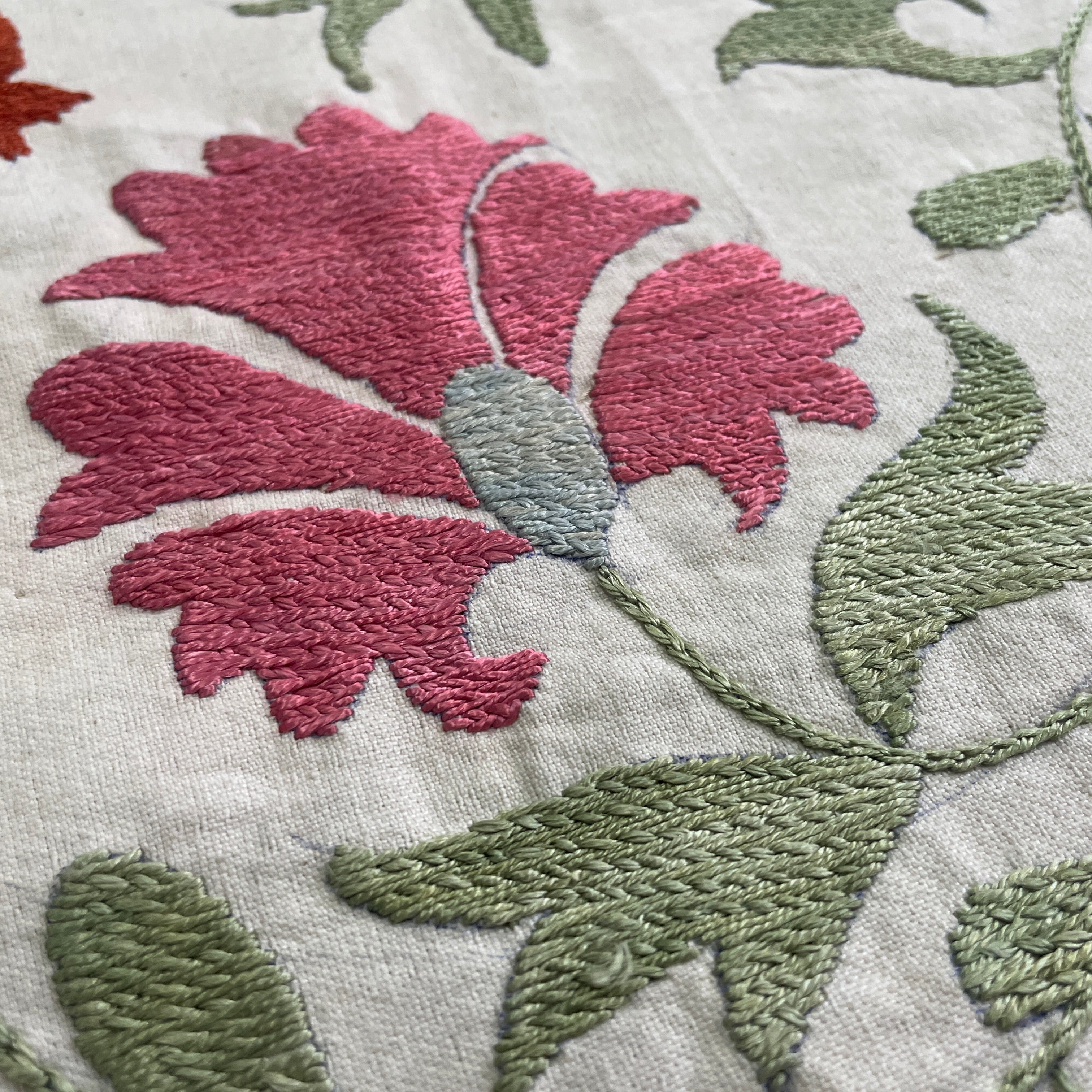 Uzbek Suzani Table Runner