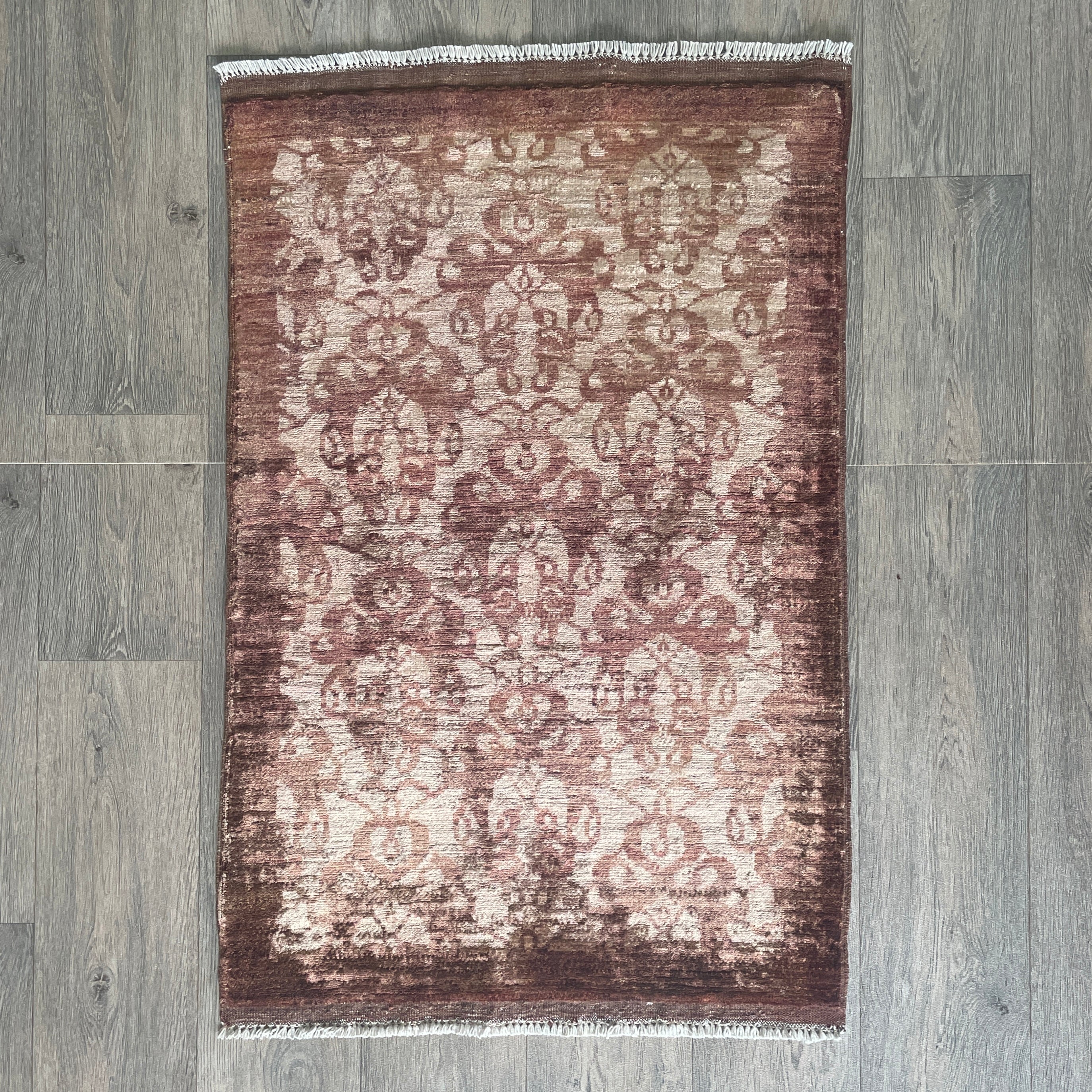 100 x 63 cm | Afghan Chobi Small Rug - Khorasan Rugs