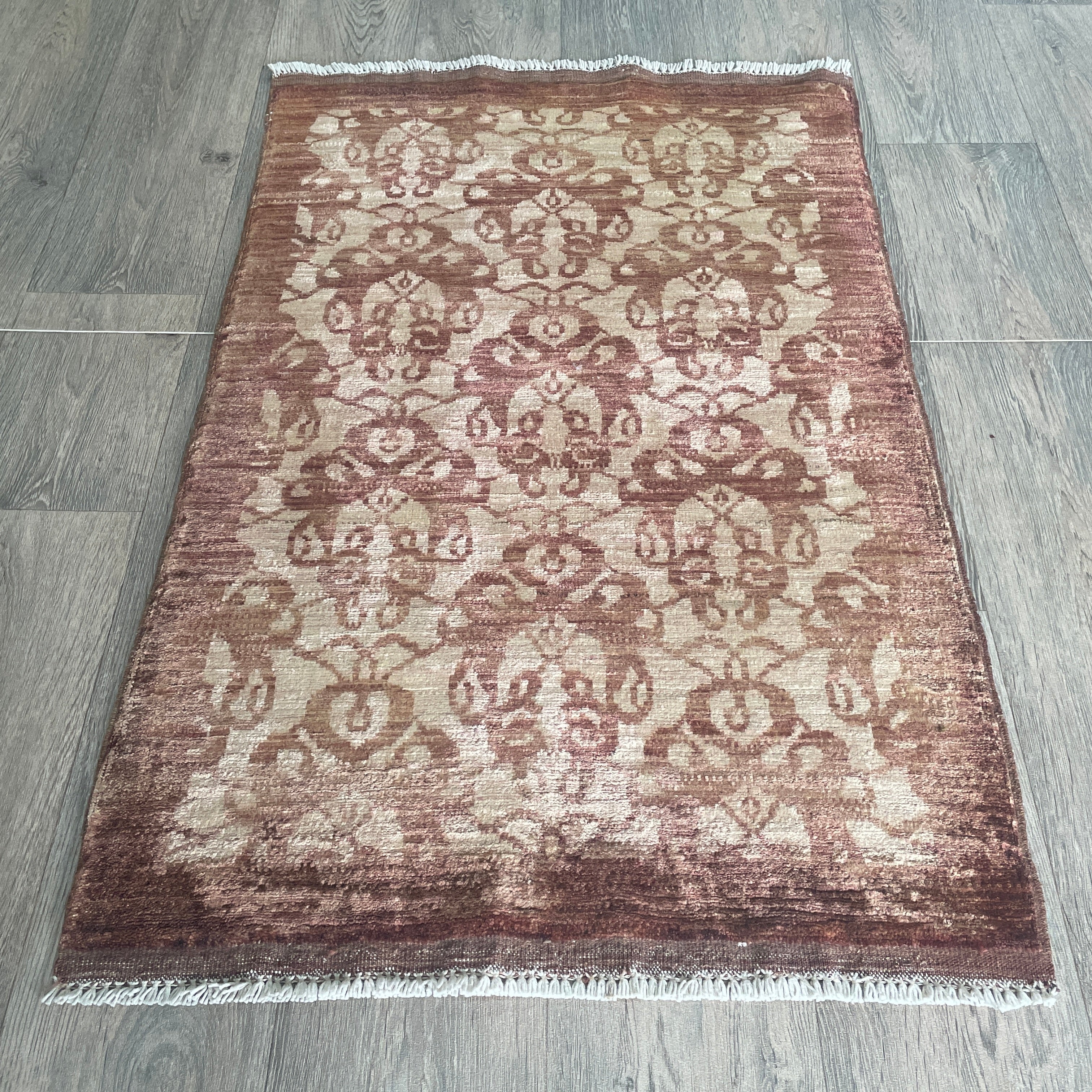 100 x 63 cm | Afghan Chobi Small Rug - Khorasan Rugs