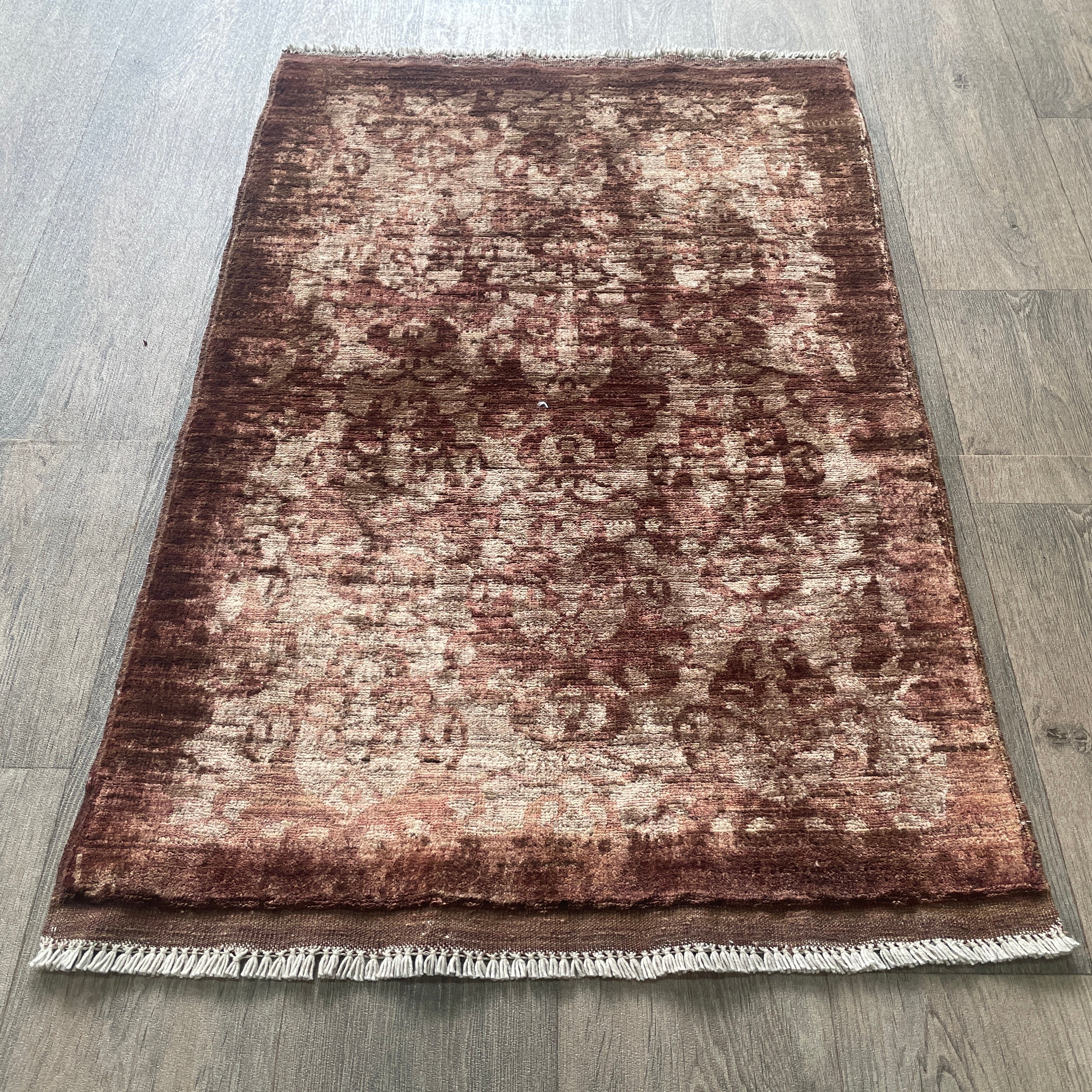 100 x 63 cm | Afghan Chobi Small Rug - Khorasan Rugs
