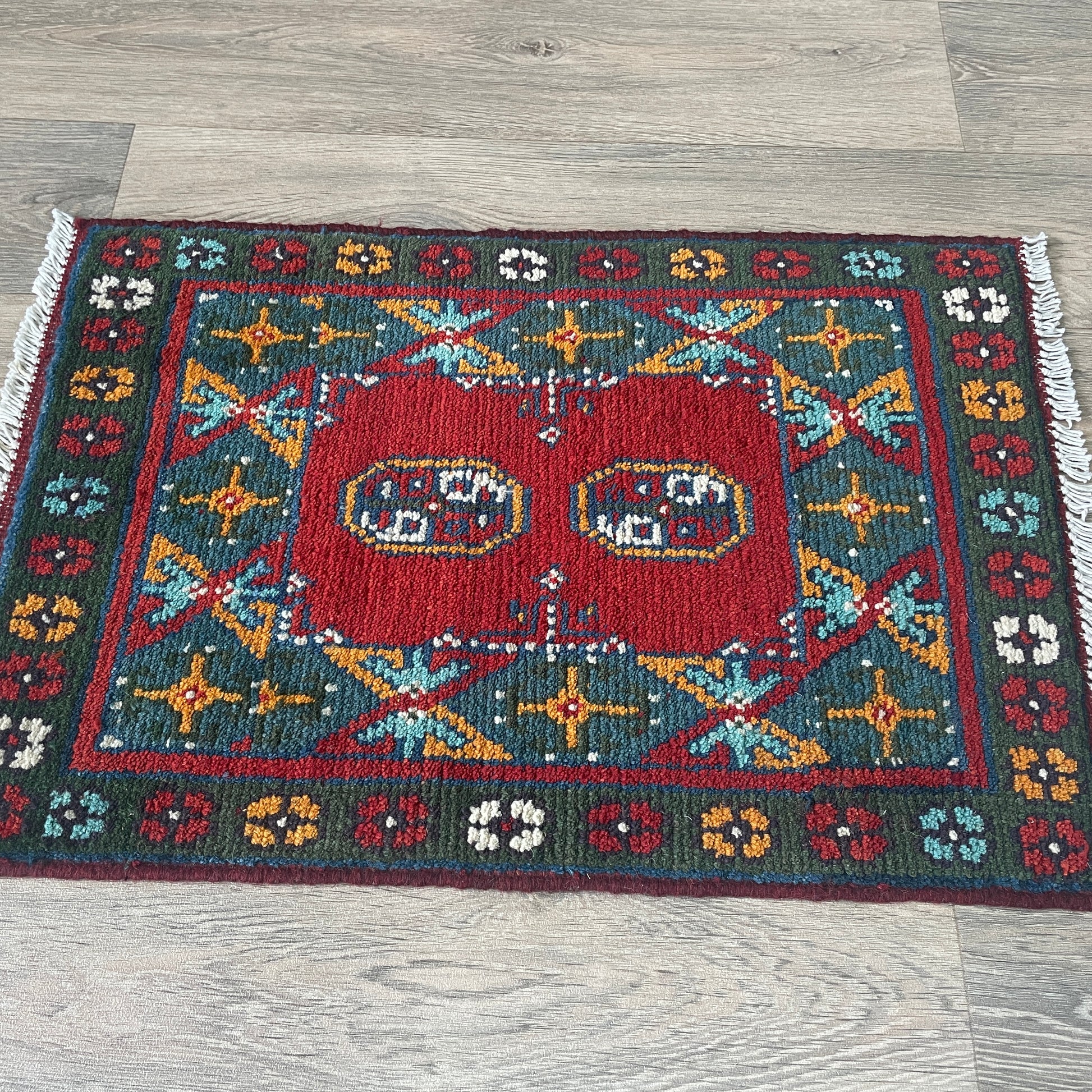 70 x 47 cm | Afghan Aqcha Door Mat
