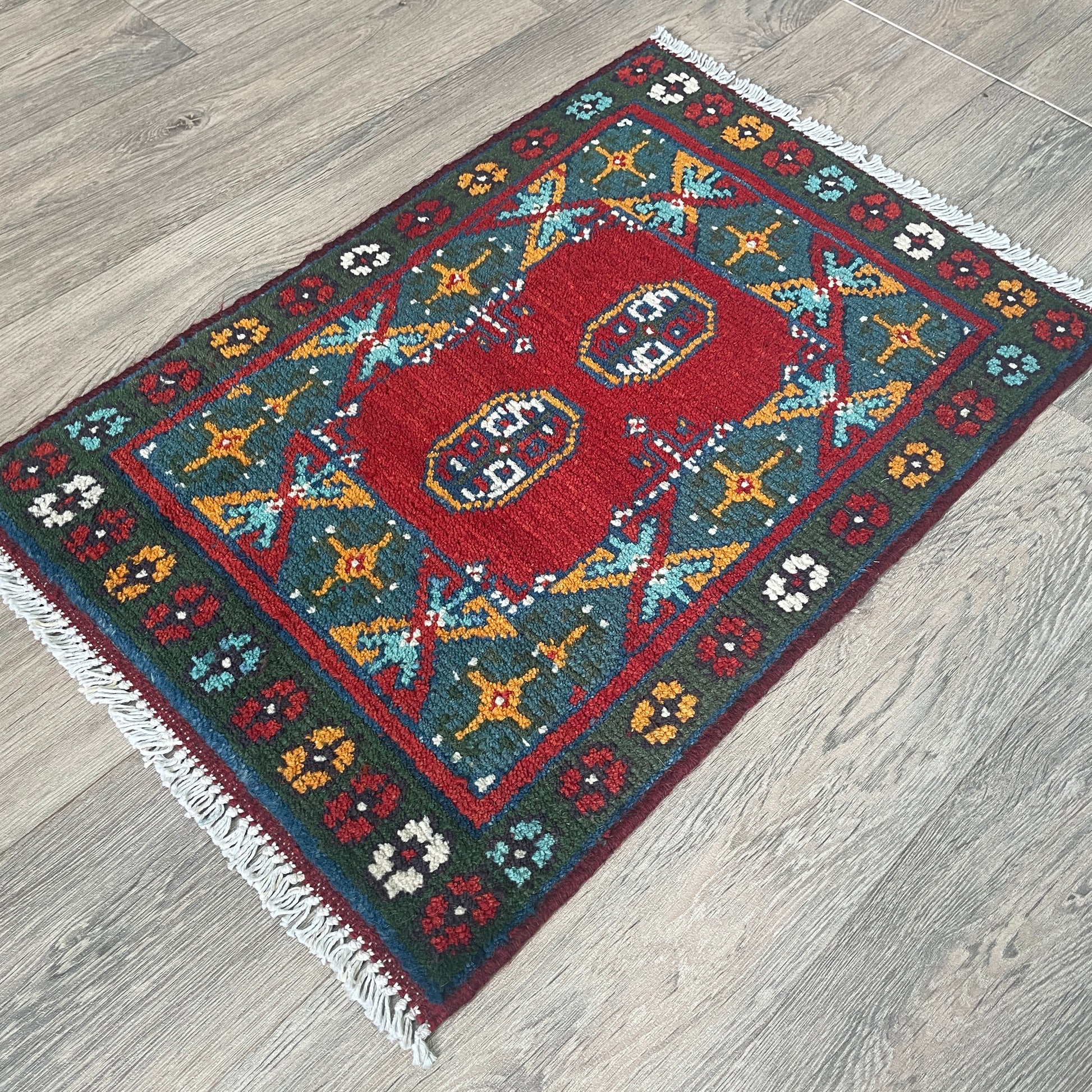 70 x 47 cm | Afghan Aqcha Door Mat