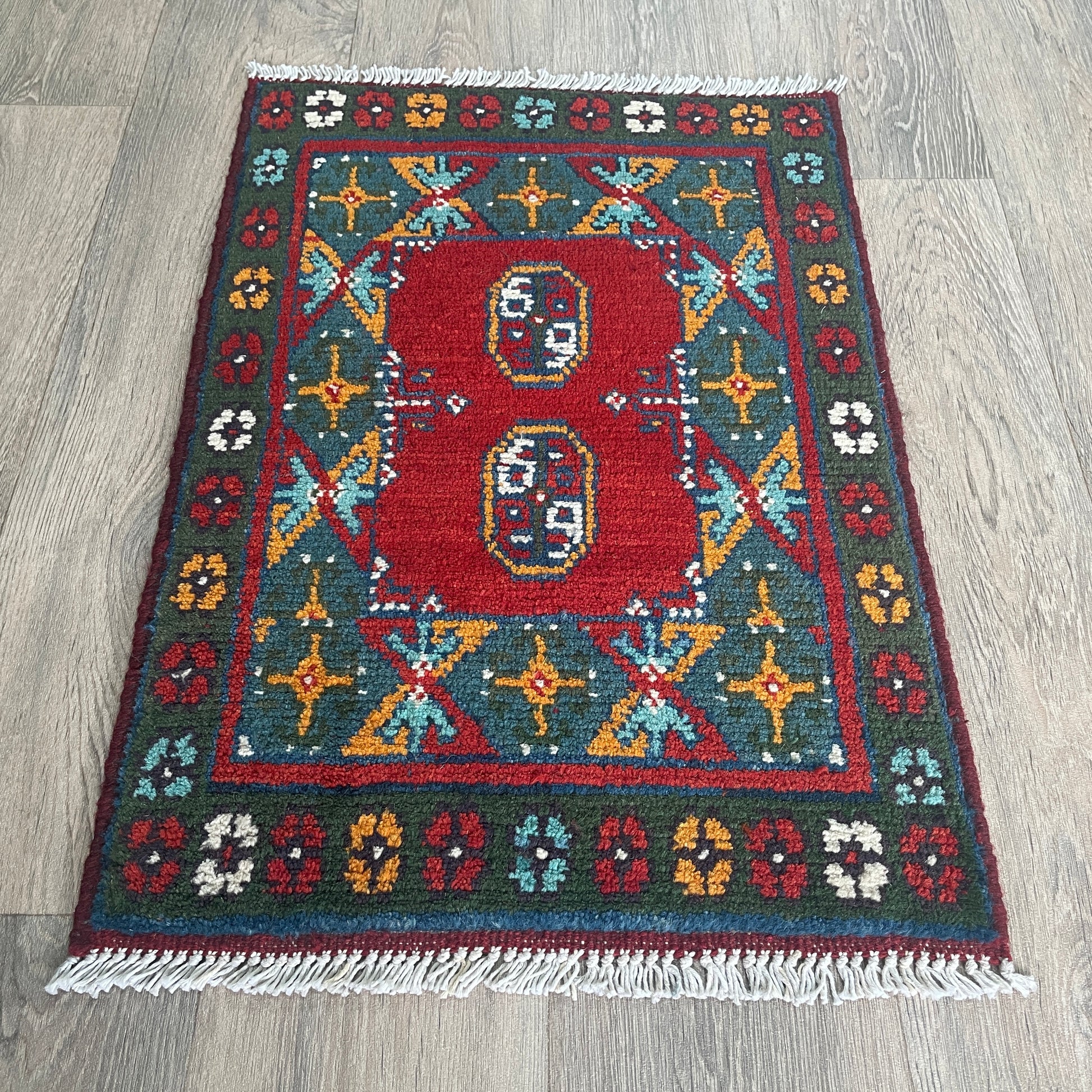70 x 47 cm | Afghan Aqcha Door Mat