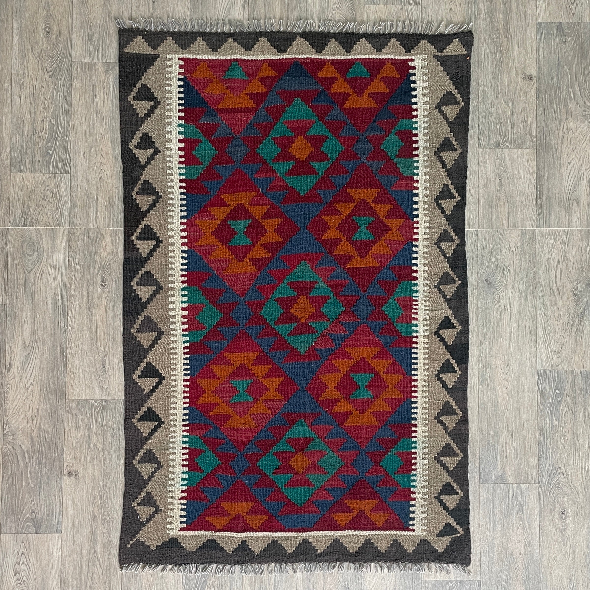 Afghan Maimana Kilim Rug