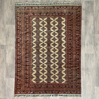 Old Afghan Zahir Shah Rug c. 1970