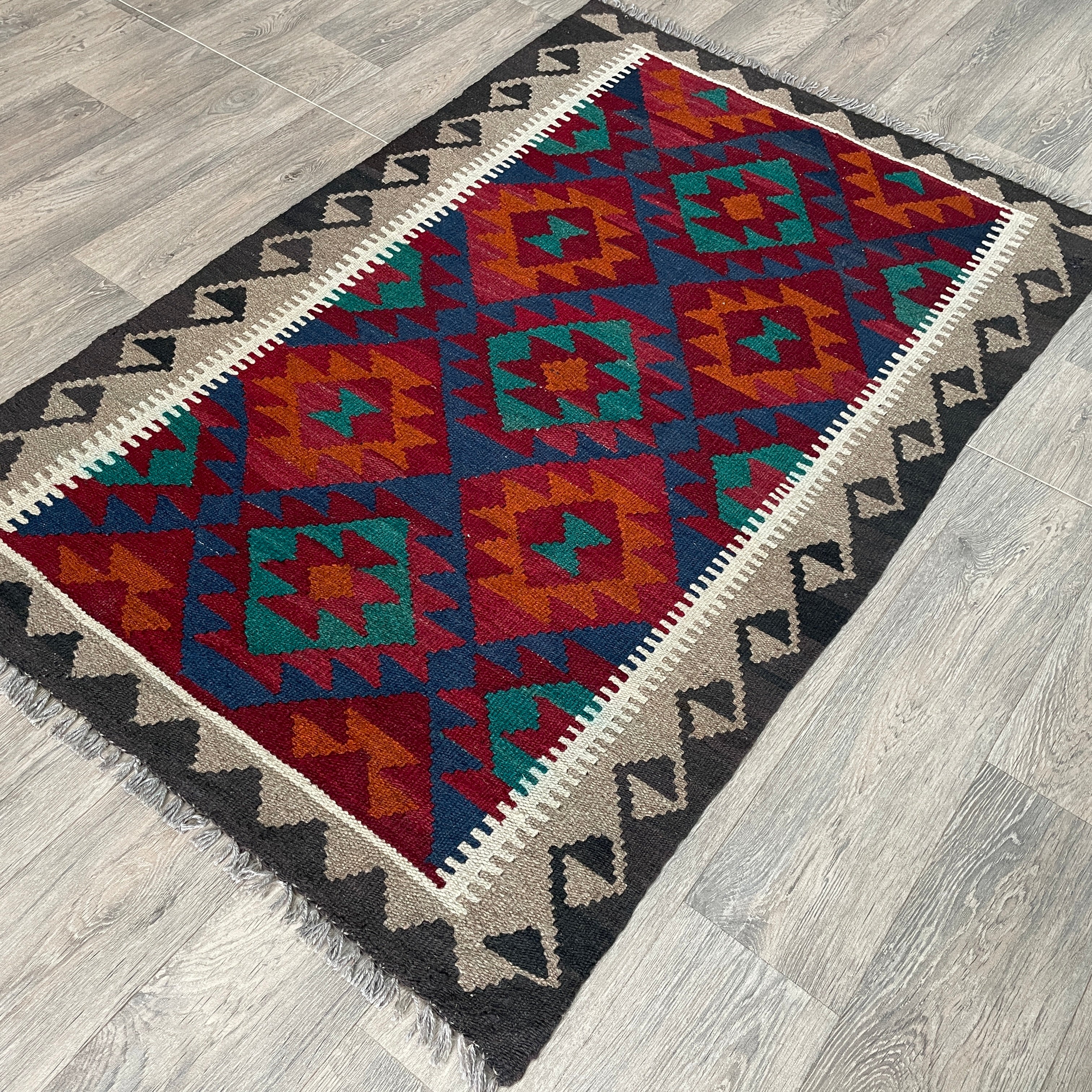 Afghan Maimana Kilim Rug