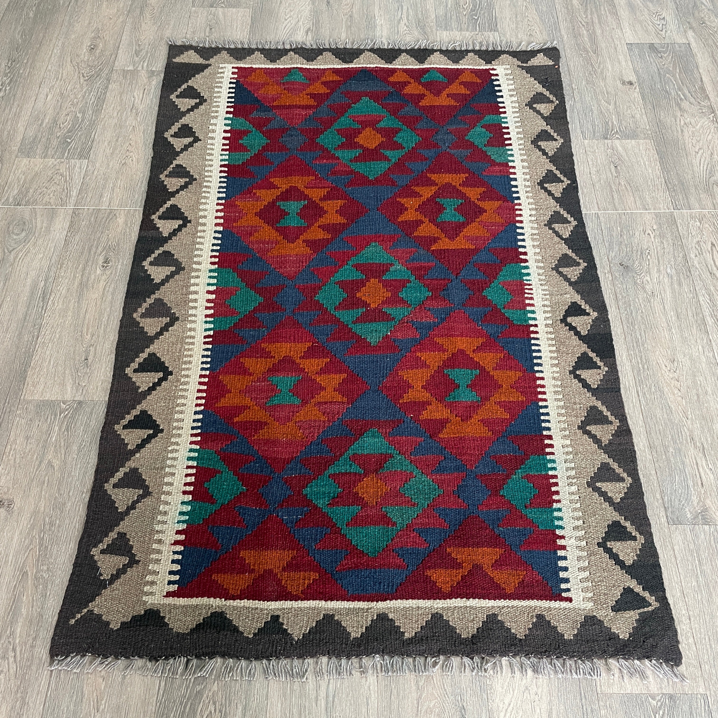 Afghan Maimana Kilim Rug