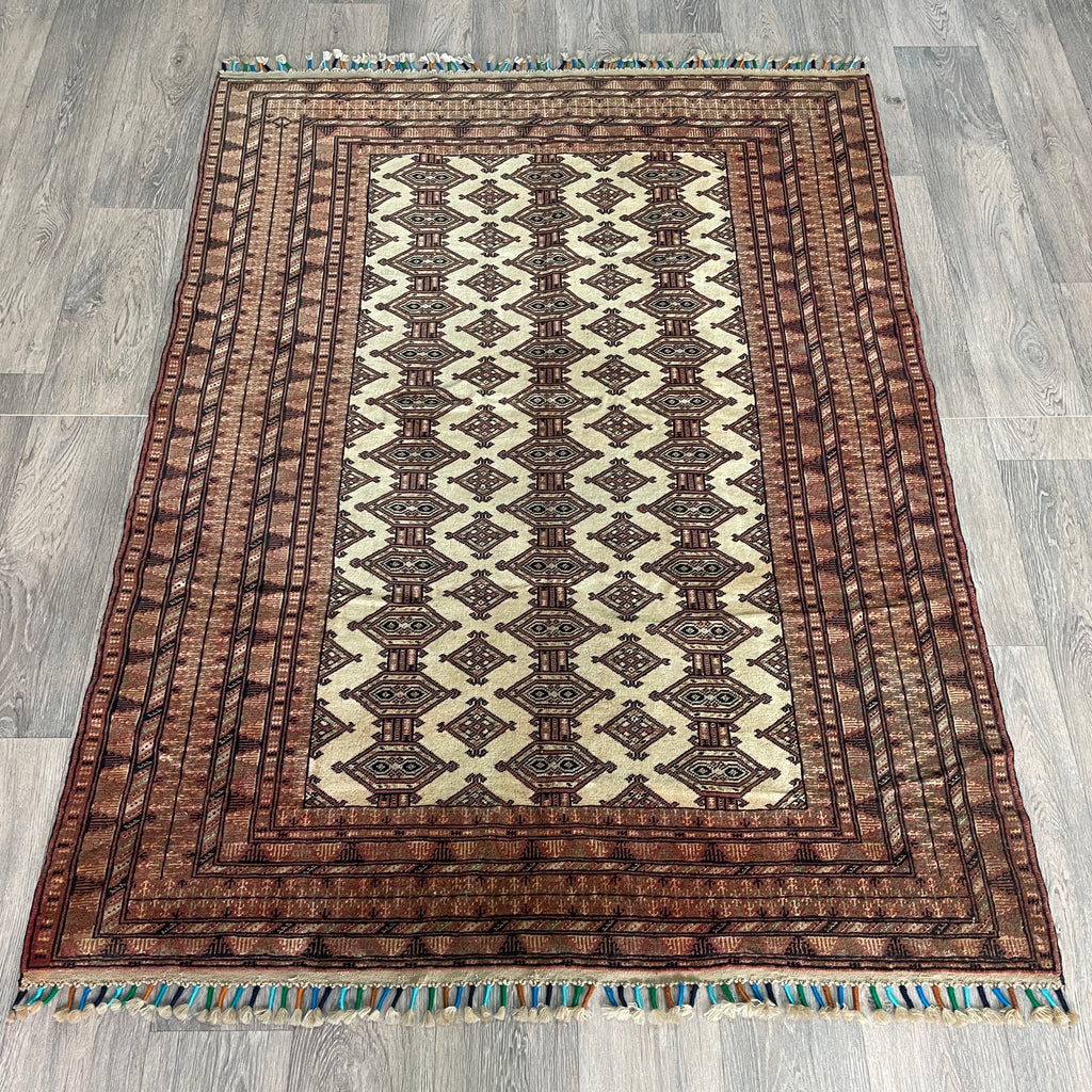 Old Afghan Zahir Shah Rug c. 1970