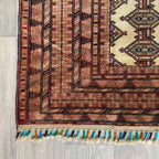 Old Afghan Zahir Shah Rug c. 1970