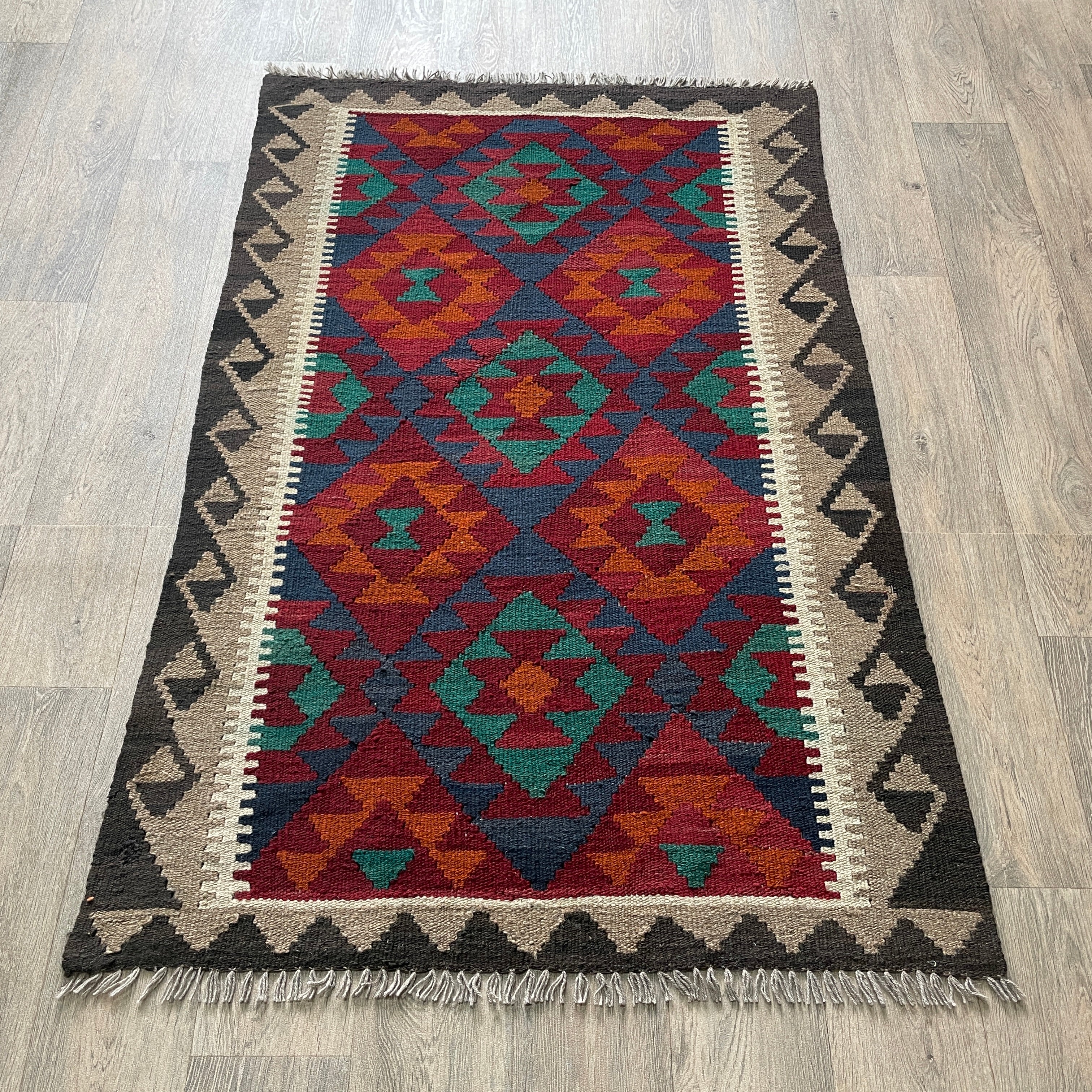 Afghan Maimana Kilim Rug