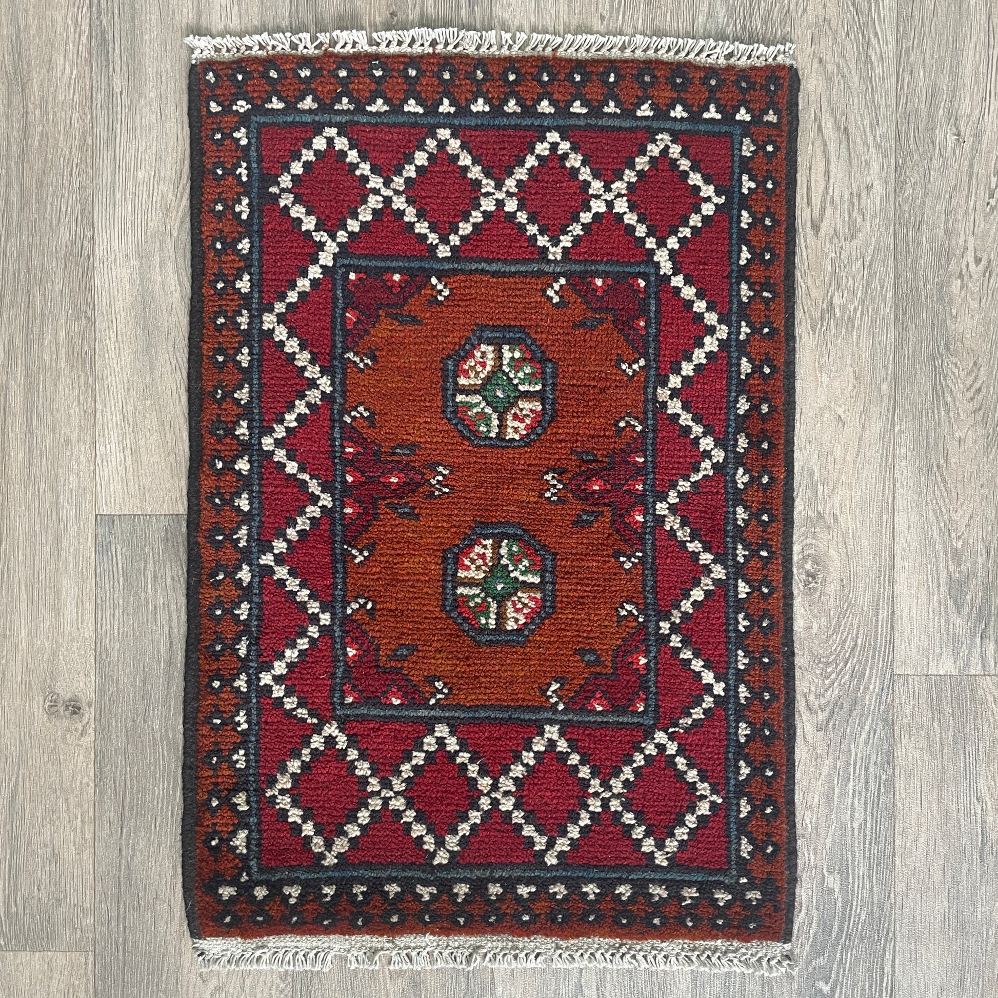 77 x 51 cm | Afghan Aqcha Door Mat