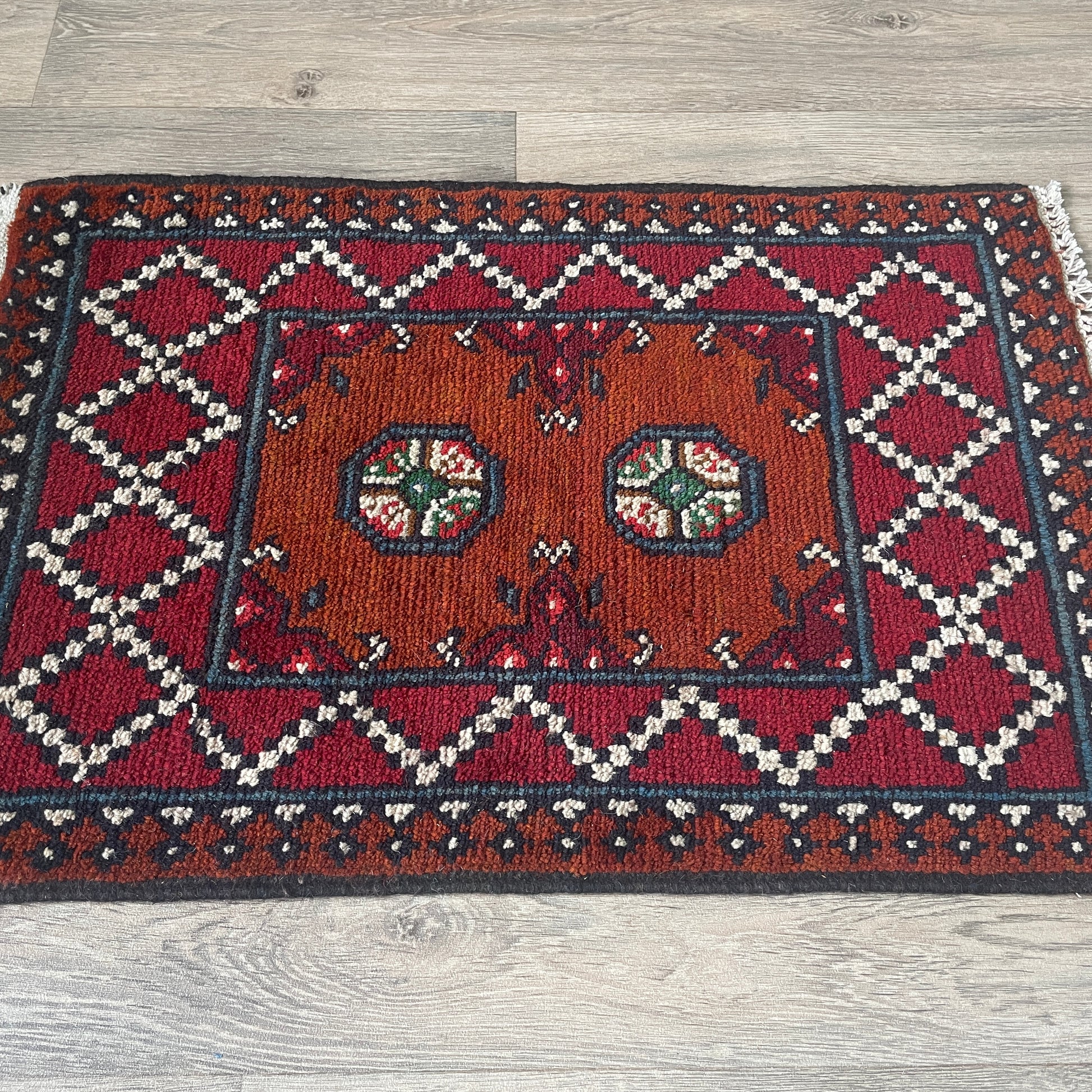 77 x 51 cm | Afghan Aqcha Door Mat