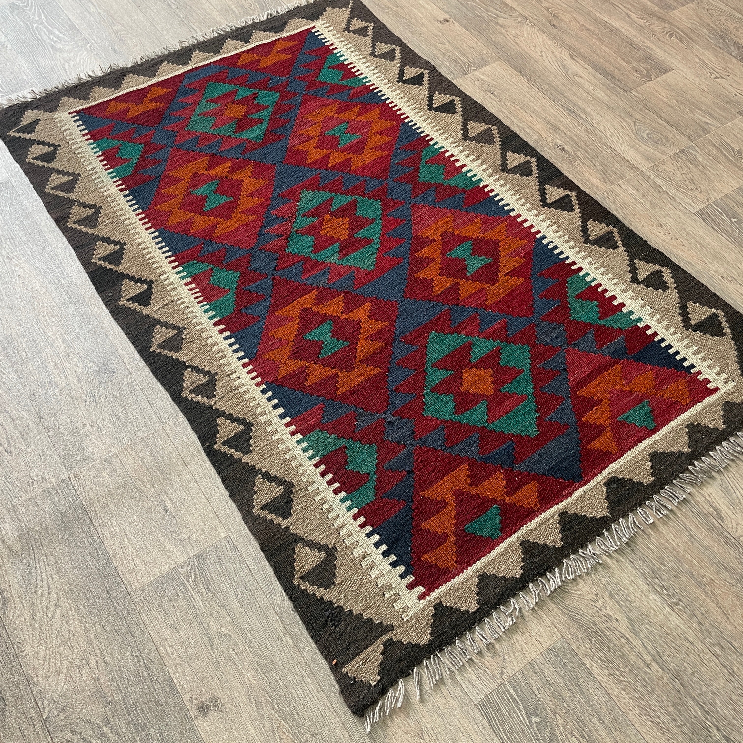 Afghan Maimana Kilim Rug