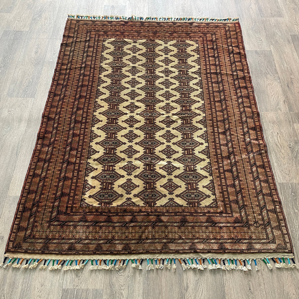 Old Afghan Zahir Shah Rug c. 1970