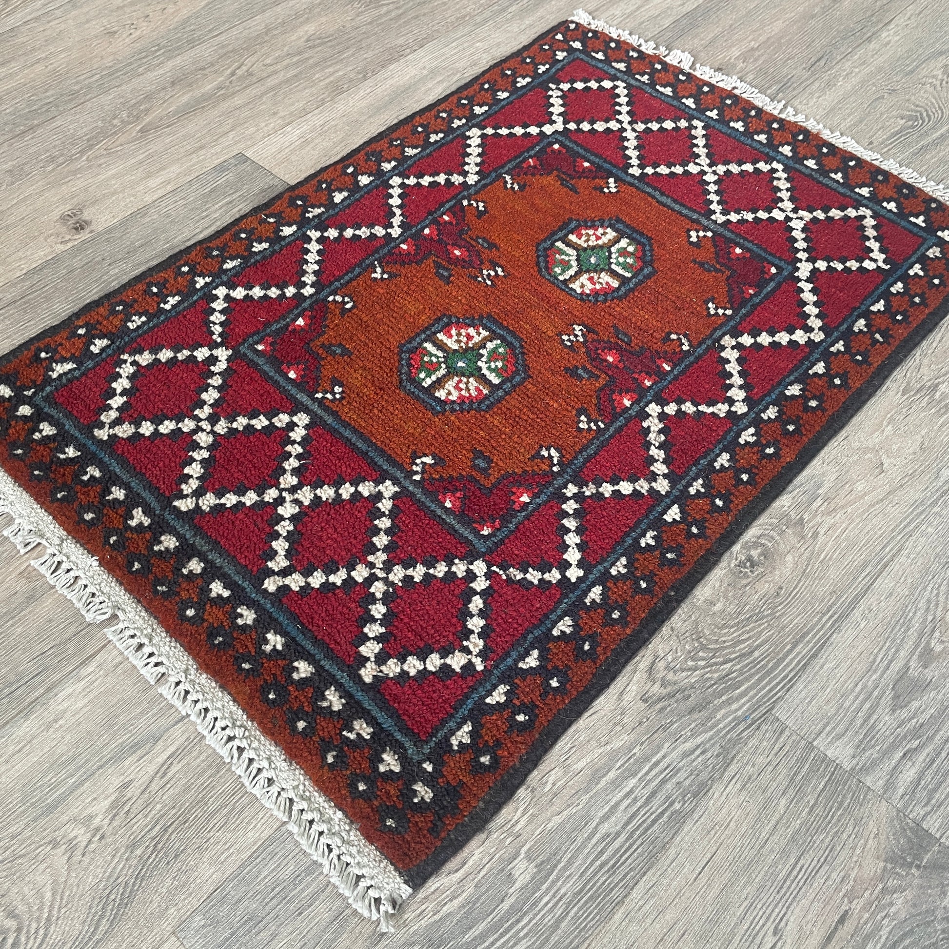 77 x 51 cm | Afghan Aqcha Door Mat