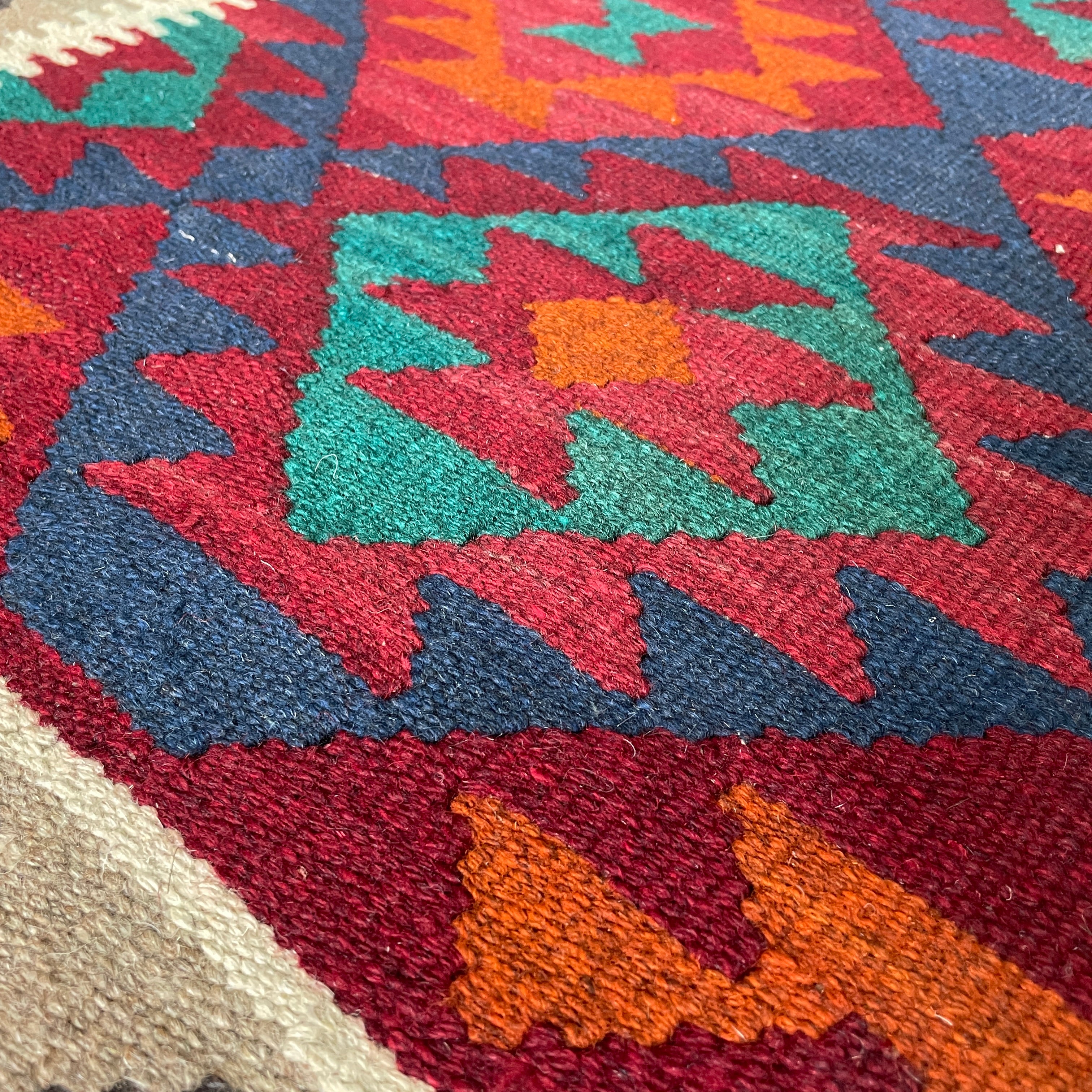 Afghan Maimana Kilim Rug