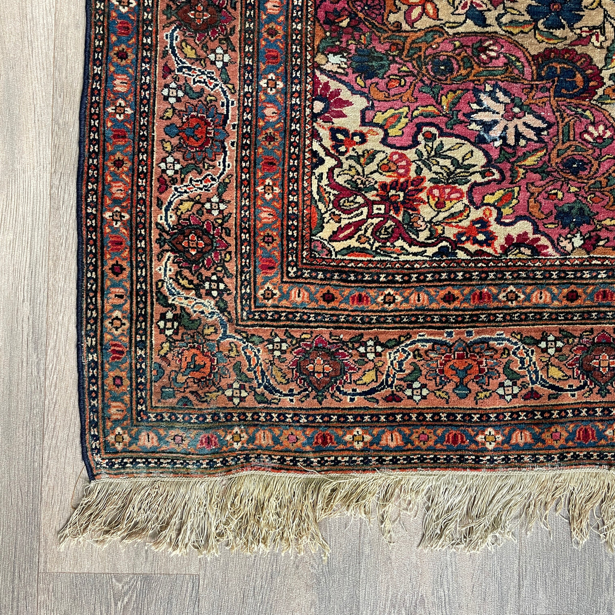 Antique Persian Mohtasham Rug c. 1900