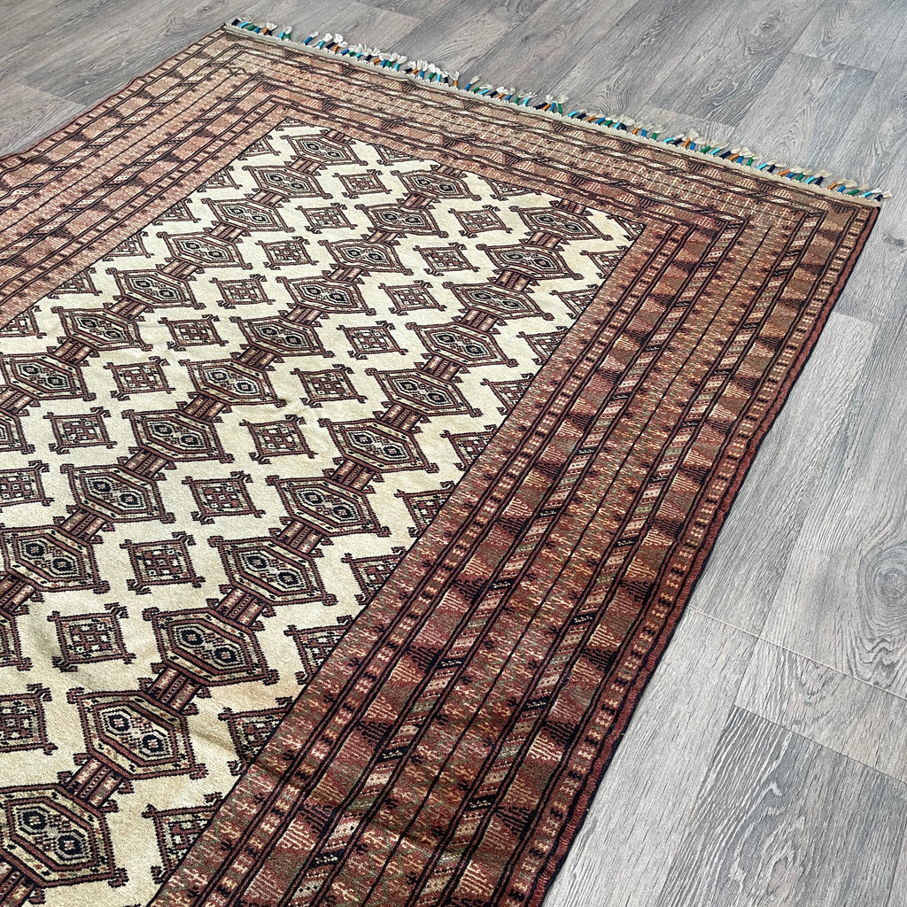 Old Afghan Zahir Shah Rug c. 1970