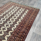 Old Afghan Zahir Shah Rug c. 1970