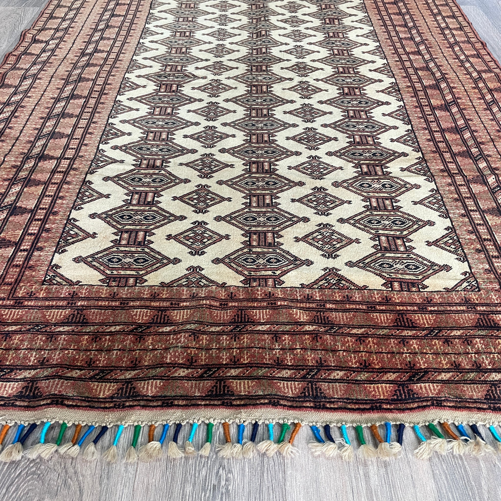 Old Afghan Zahir Shah Rug c. 1970