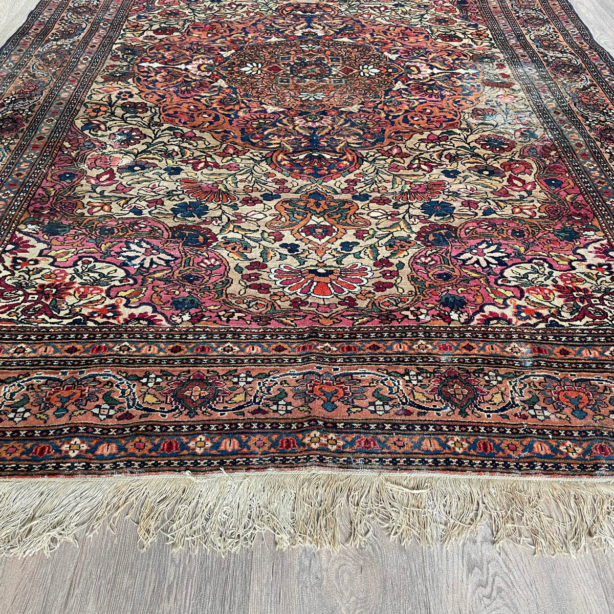 Antique Persian Mohtasham Rug c. 1900