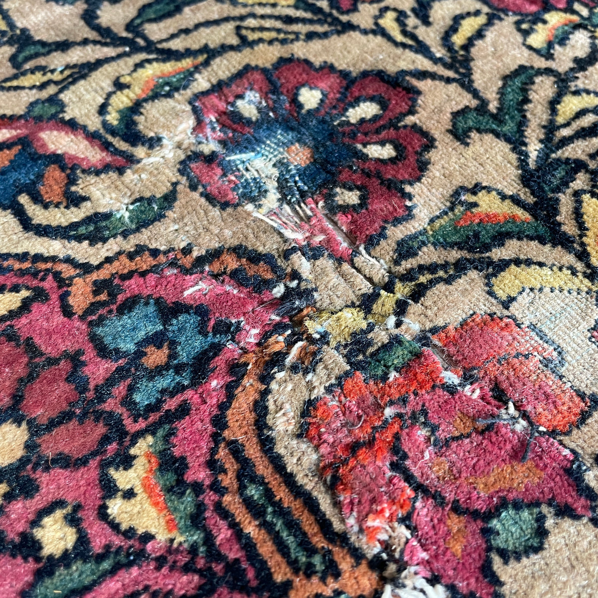 Antique Persian Mohtasham Rug c. 1900