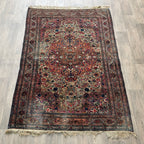 Antique Persian Mohtasham Rug c. 1900