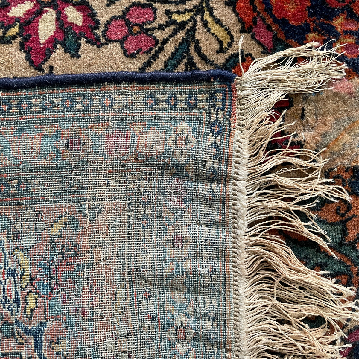 Antique Persian Mohtasham Rug c. 1900