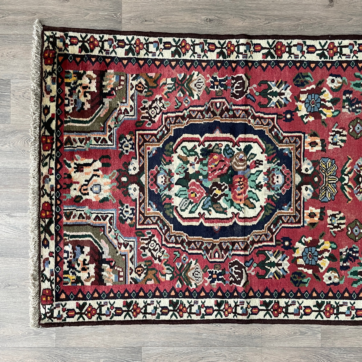 Vintage Persian Bakhtiyar Runner c. 1970