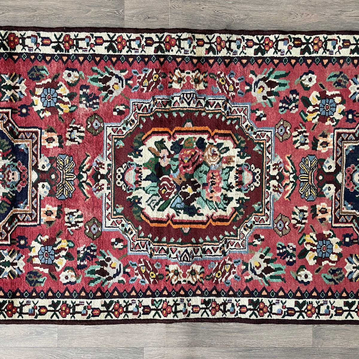 Vintage Persian Bakhtiyar Runner c. 1970