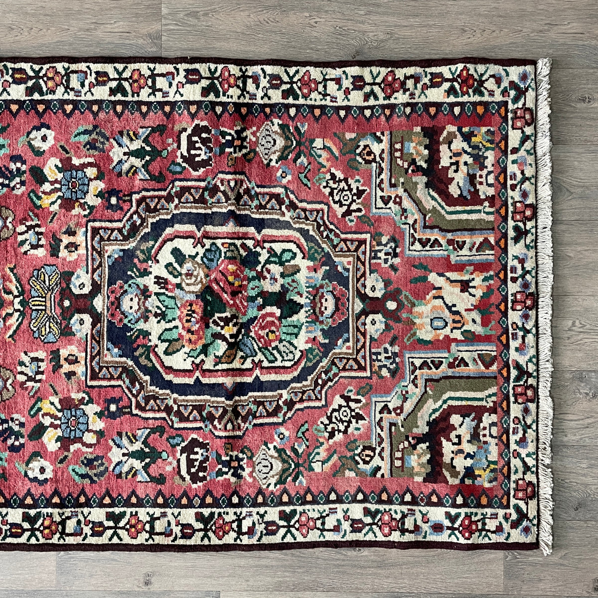 Vintage Persian Bakhtiyar Runner c. 1970