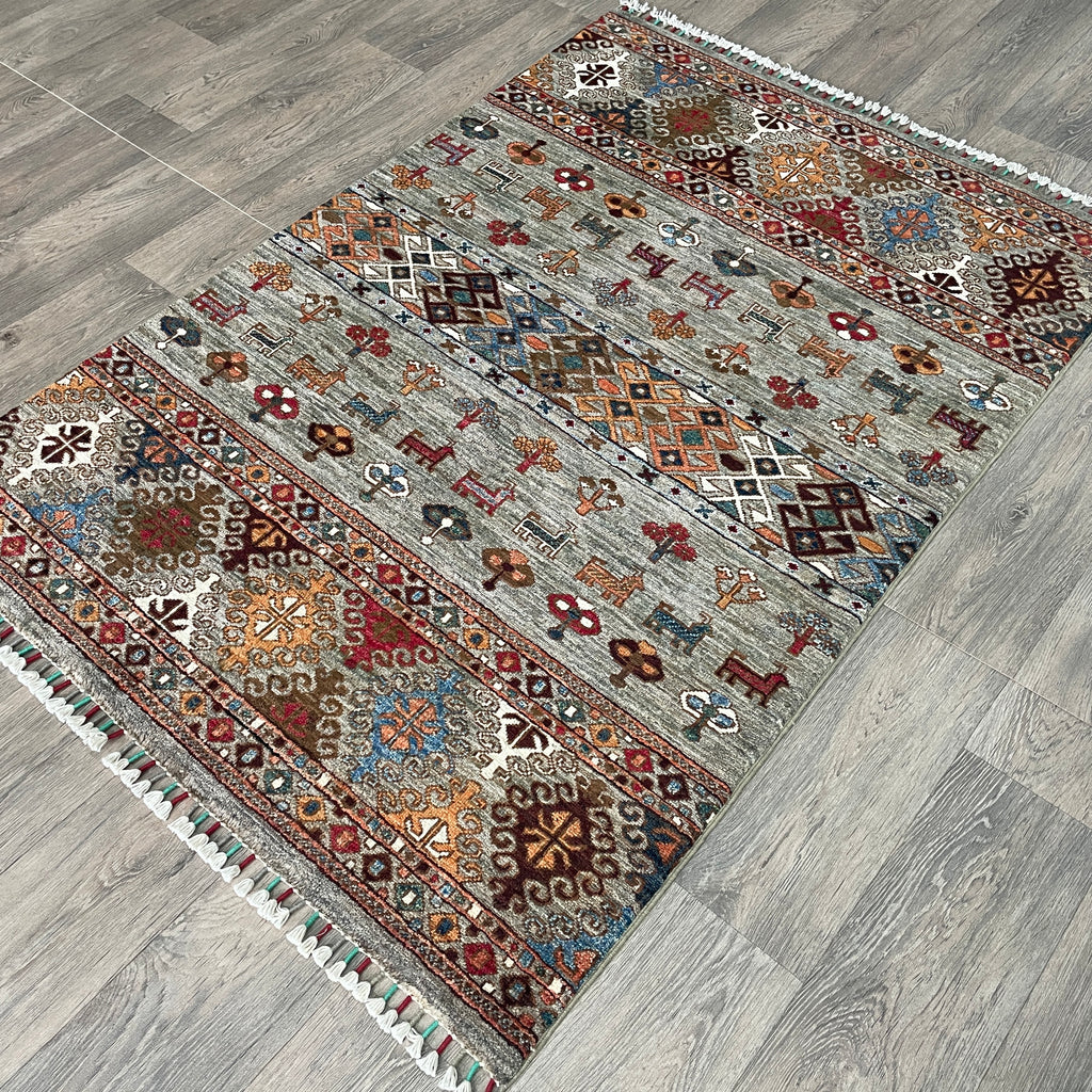 Afghan Khorjin Rug