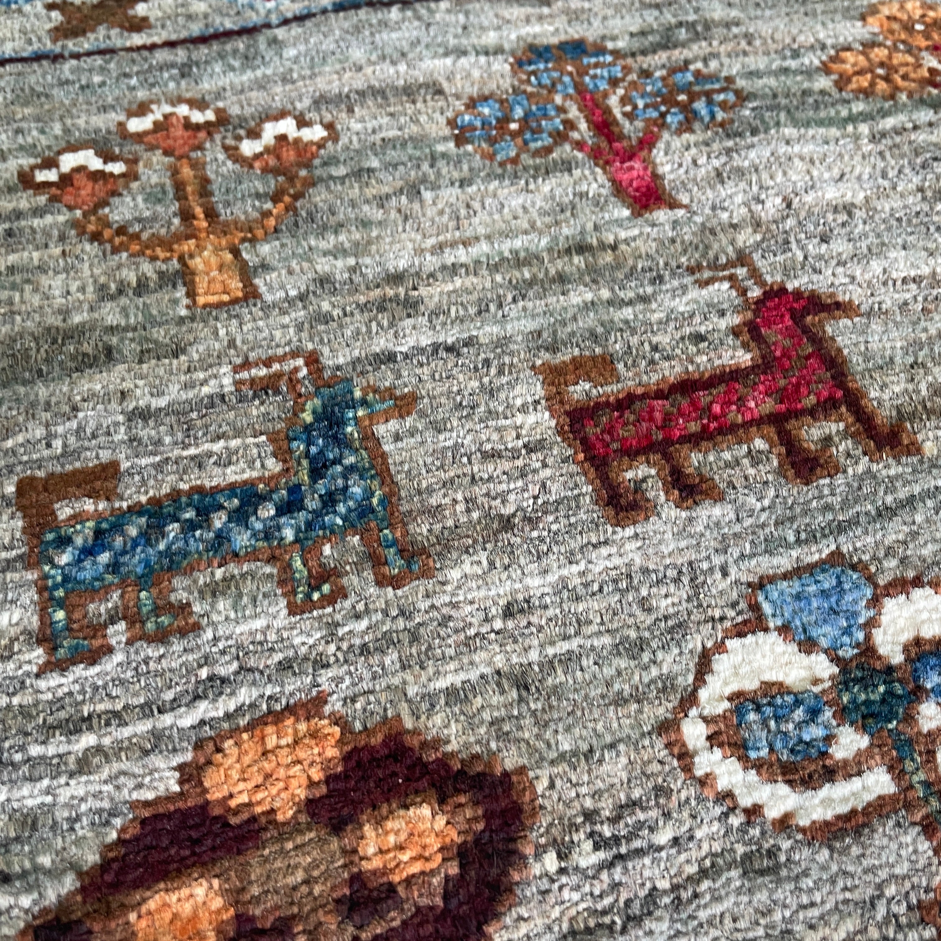 Afghan Khorjin Rug