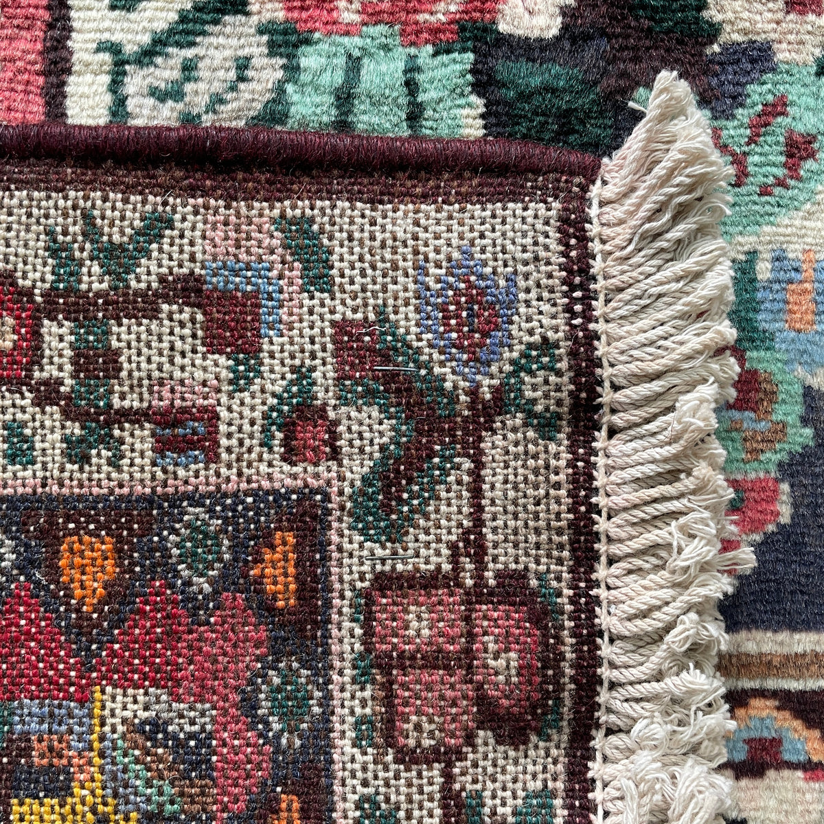Vintage Persian Bakhtiyar Runner c. 1970