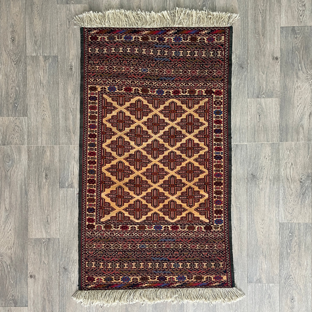 Afghan Fine Soumak Kilim Rug
