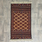 Afghan Fine Soumak Kilim Rug