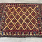 Afghan Fine Soumak Kilim Rug