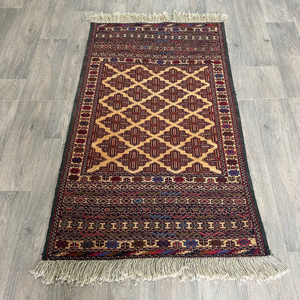 Afghan Fine Soumak Kilim Rug