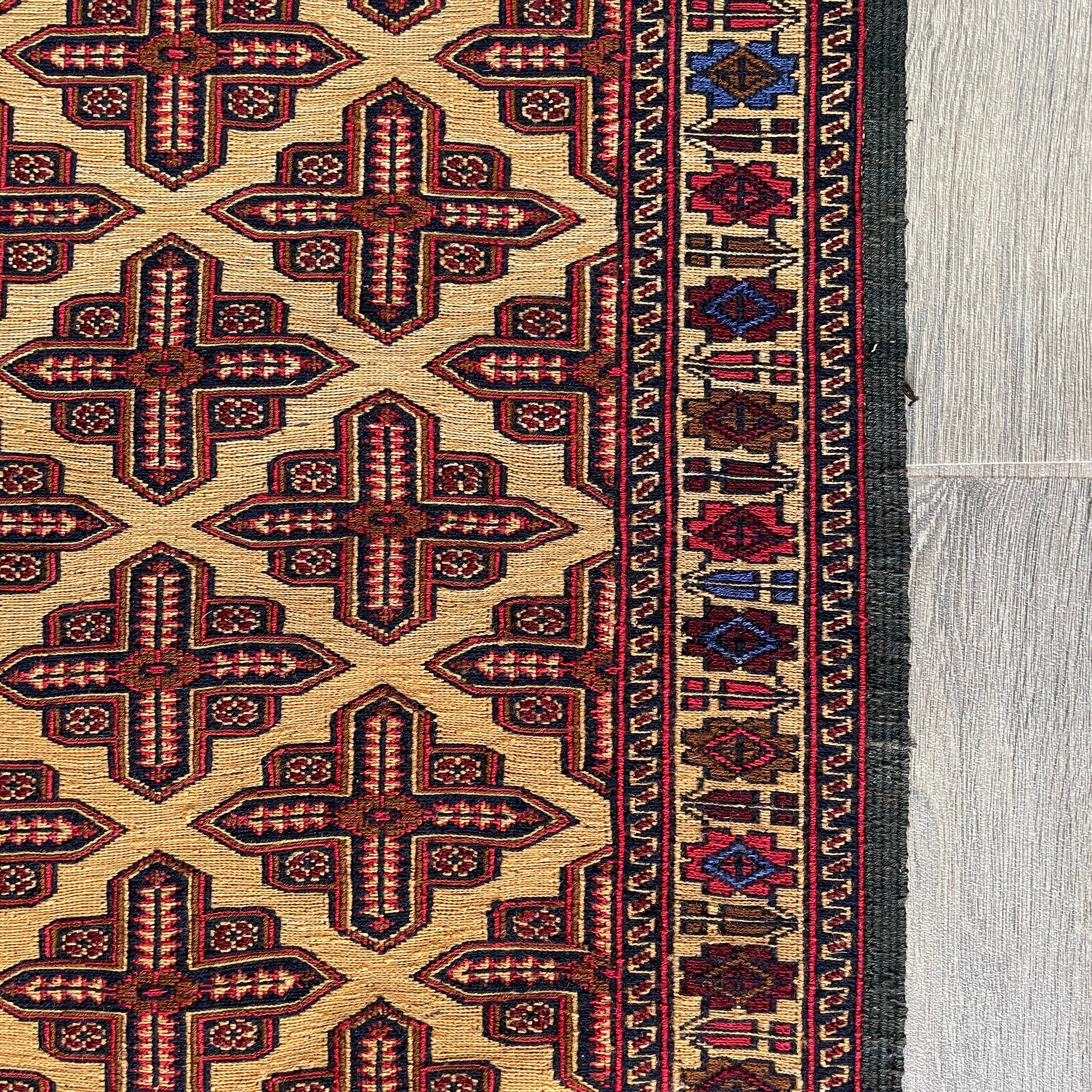 Afghan Fine Soumak Kilim Rug