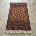Afghan Fine Soumak Kilim Rug