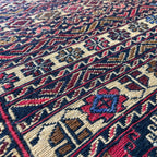 Afghan Fine Soumak Kilim Rug
