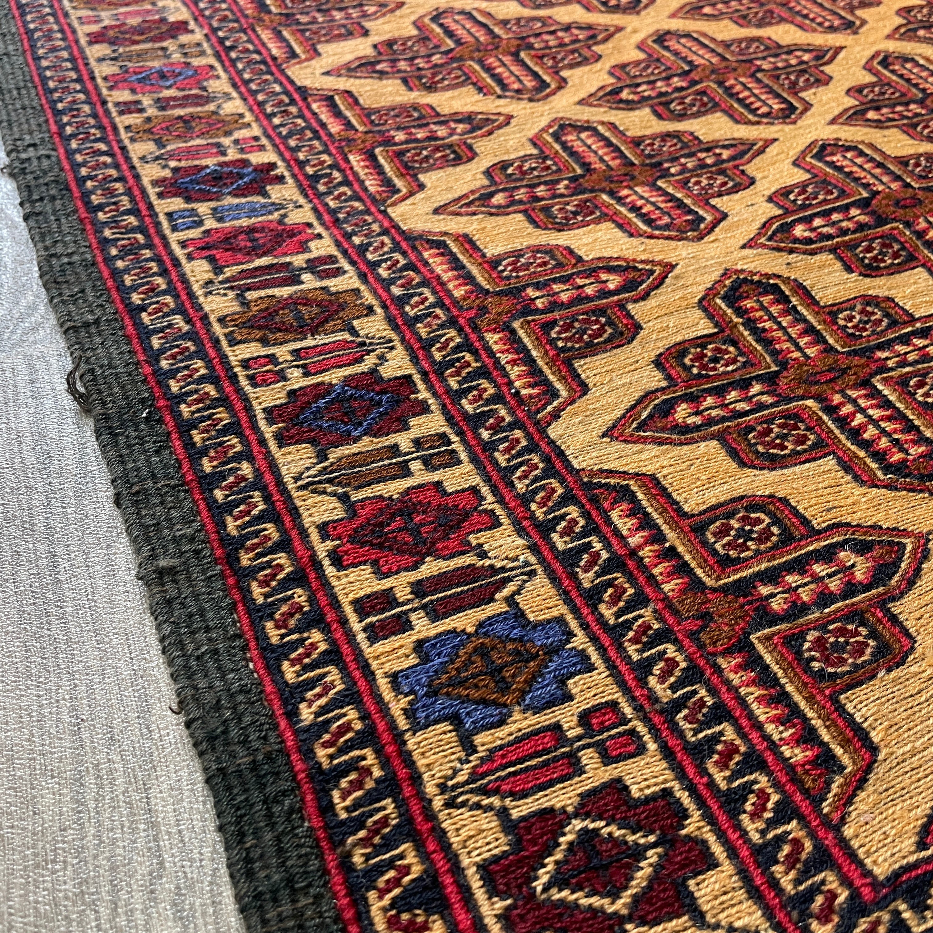 Afghan Fine Soumak Kilim Rug