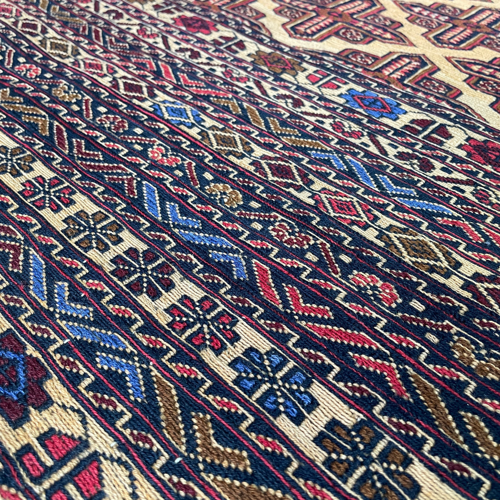 Afghan Fine Soumak Kilim Rug
