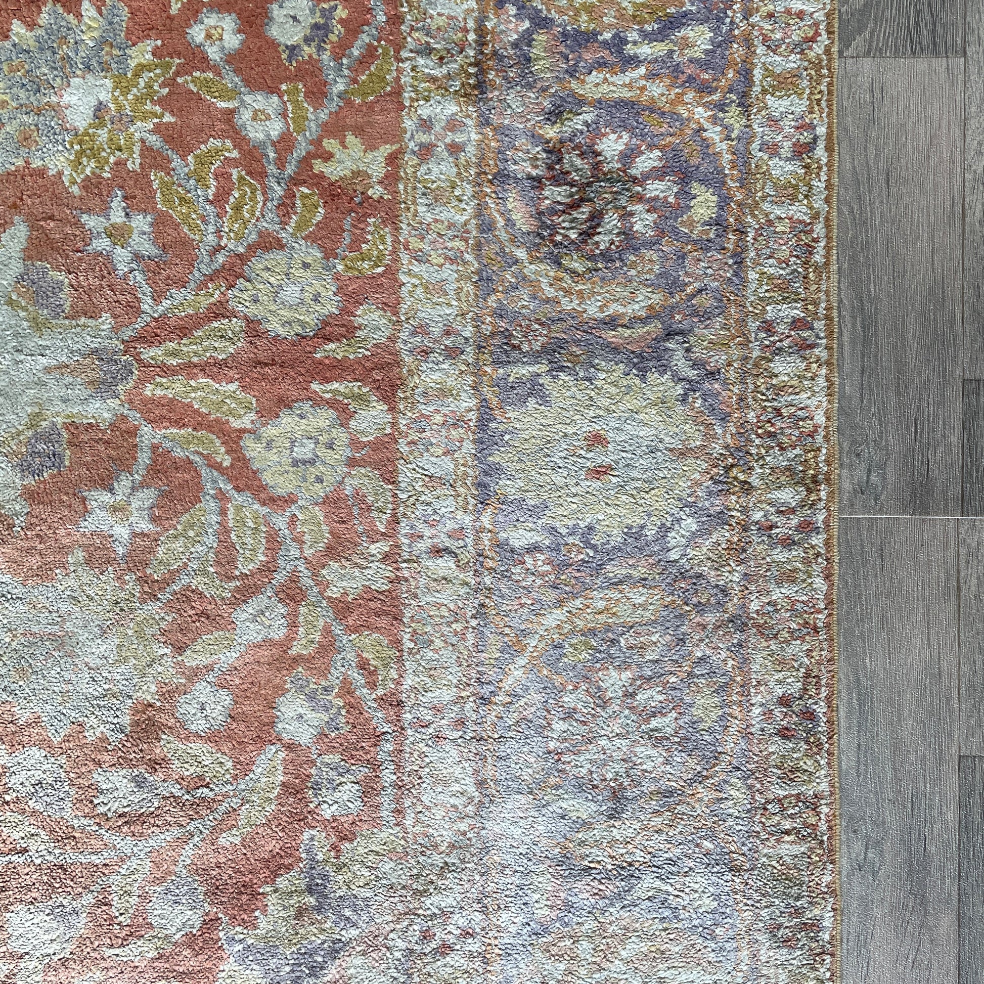 306 x 196 cm | Anatolian Kayseri Silk Rug (Antique 1950)